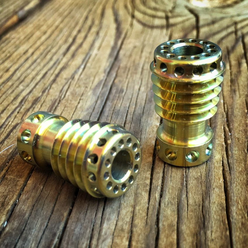 Mk.I Atomic Ray Guns in Gold Zirc