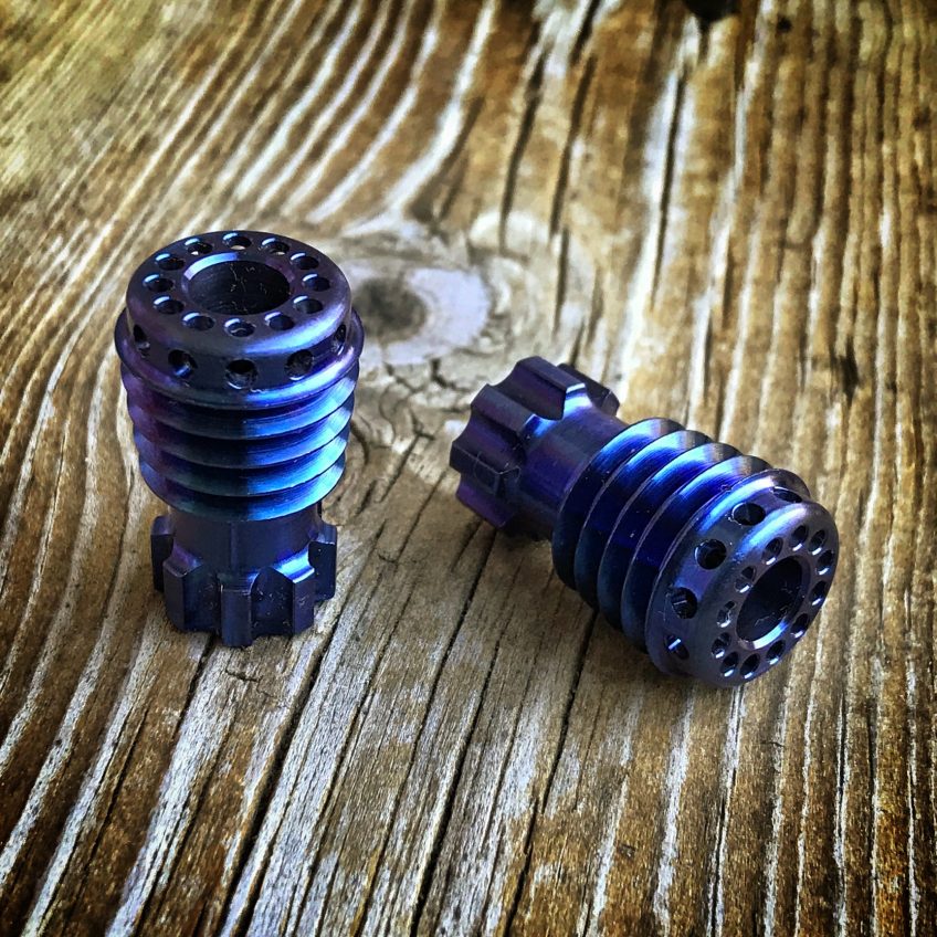 Mk.II Atomic Ray Guns in Blue/Blurple Zirc